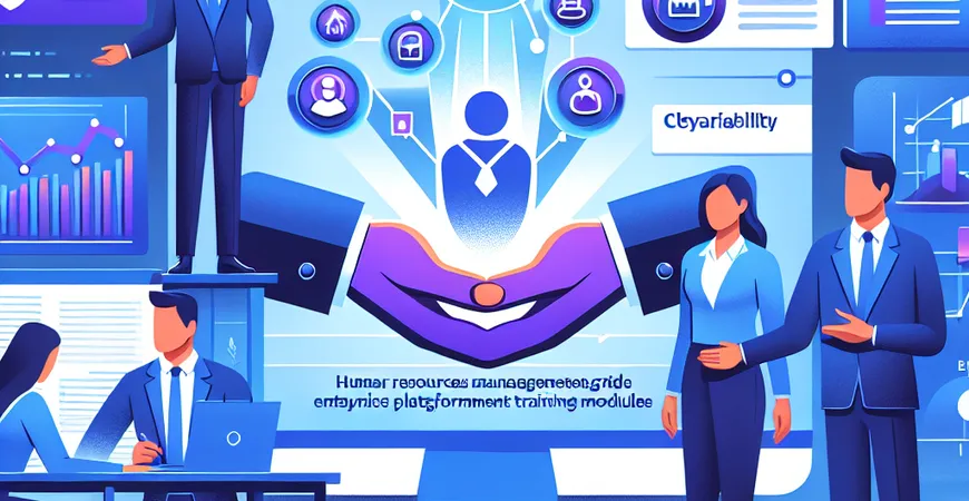 人事管理平台培训模块怎么用？3 招提升员工技能